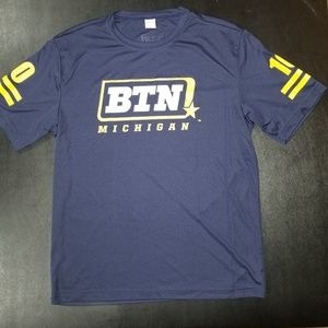 Big 10 network University of Michigan tee